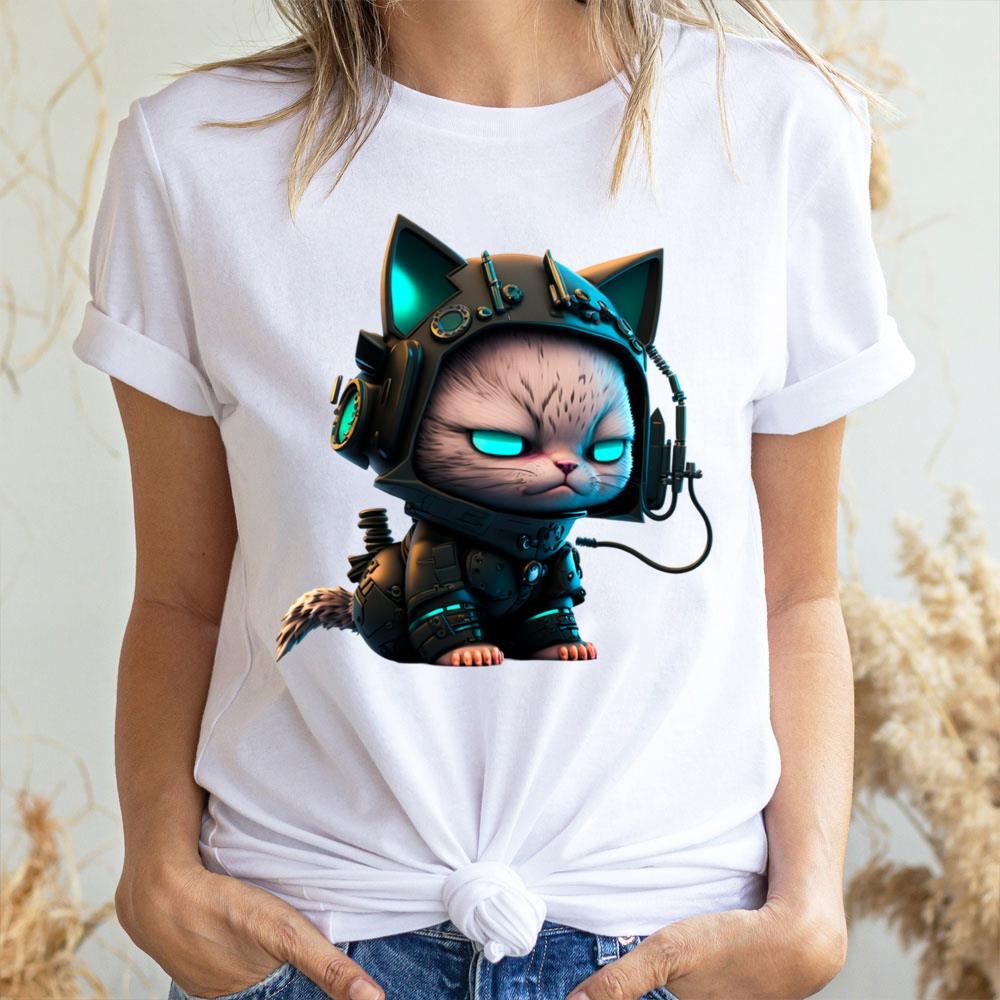 Cyberpunk Cat N16 Trending Style